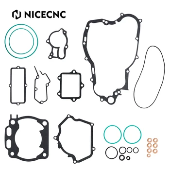 NiceCNC Мотокросс Полный комплект прокладок для восстановления двигателя Yamaha YZ250 2003-2023 5UP-11311-21-00 Прокладка Картера, Прокладка цилиндра