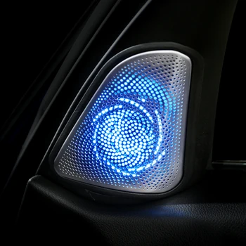 Крышка автомобильного твитера Со светодиодной подсветкой Для BMW G20 3 Серии, Светящаяся Крышка Твитера, Отделка динамика Передней двери С Рассеянным Освещением