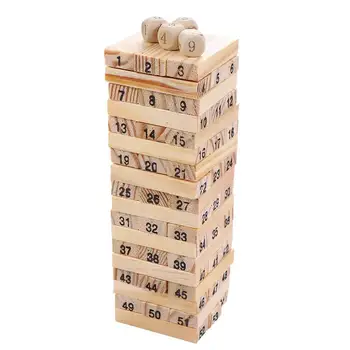 Модели Игровых блоков Игрушка Деревянный Блок Укладка Башни Строительные Блоки Игрушка Цифровой Строительный блок Игрушки для раннего образования