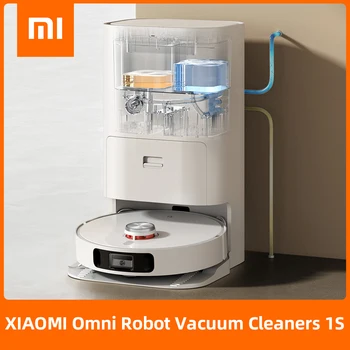 XIAOMI MIJIA Omni Робот-Пылесос S Mop 1S B116 Самоочищающиеся Чистящие Инструменты Для Удаления Грязи Умный Сбор Пыли для Дома