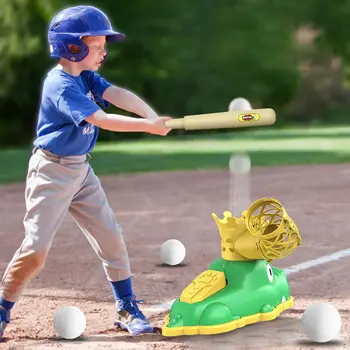 Детская Забавная Тренировочная Спортивная игрушка для Качки, бейсбольная машина Для Качки, Автоматическая бейсбольная пусковая установка, бейсбольные игрушки